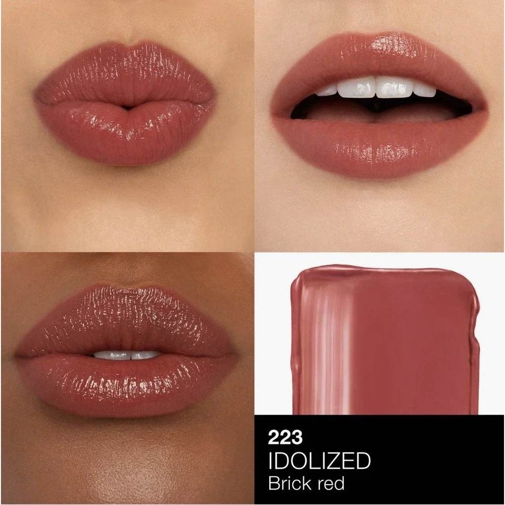 Nars Afterglow Sensual Shine Lipstick IDOLIZE BRICK RED 223 .05oZ NWOB MSRP $32